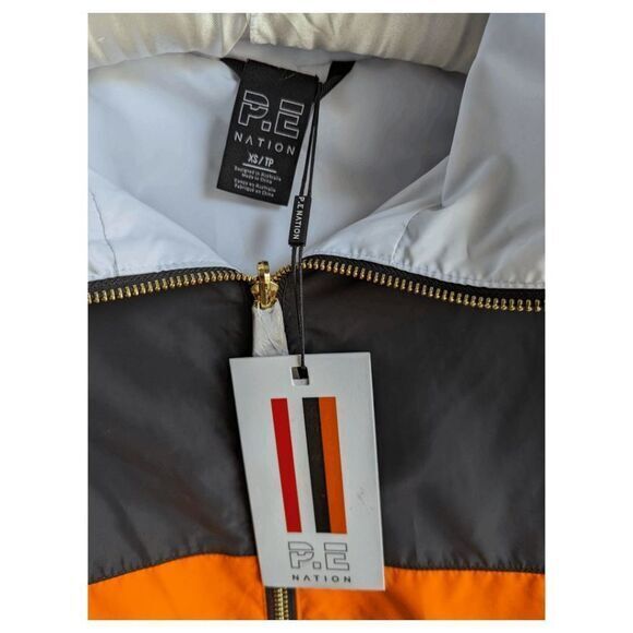 NWT PE Nation Legacy Recycled‎ reversible hooded Jacket size XS - Picture 13 of 13
